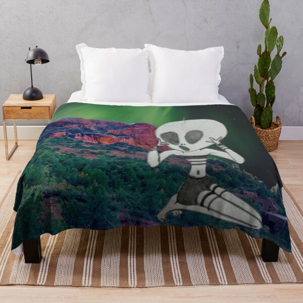Item preview, Aliens in Sedona, Arizona designed and sold by MiddleJourney.