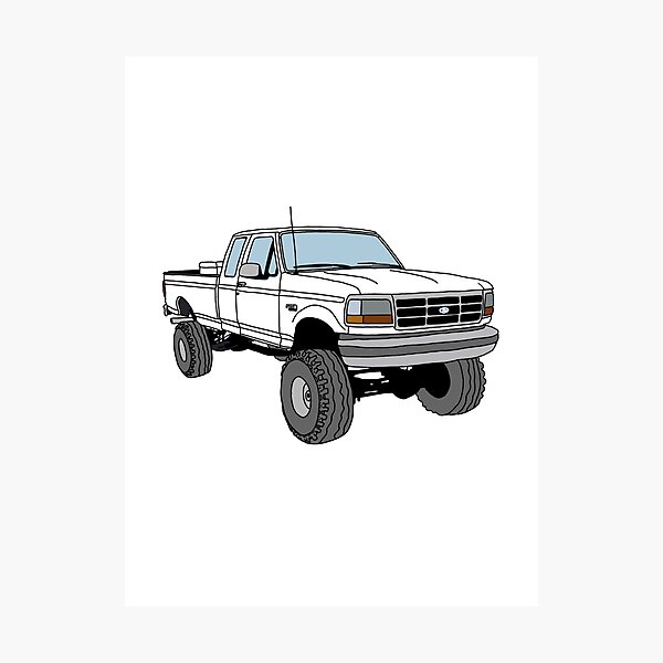 How to draw a Ford F-150 pickup truck - YouTube