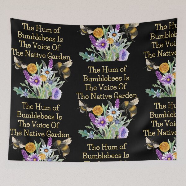 Item preview, The Hum Of The Bumblebee Cute Colorful Design designed and sold by EarthArtDesigns.