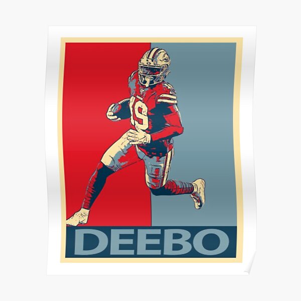 Deebo Samuel Number 19 Jersey San Francisco 49ers Inspired Poster for Sale  by ArchieMills2