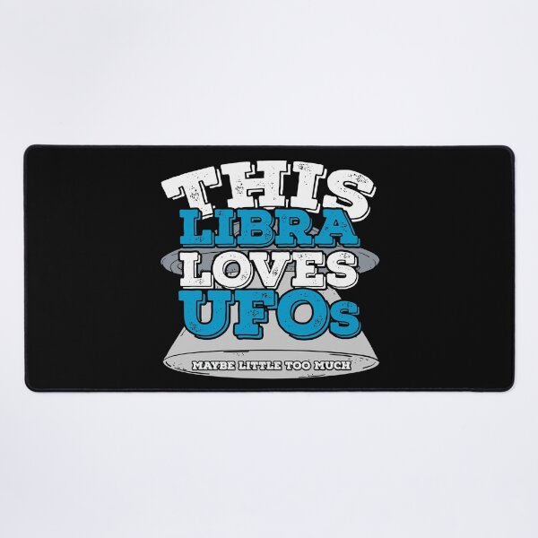 Item preview, Horoscope Zodiac Sign Libra Loves UFOs designed and sold by TheCrazyBear.