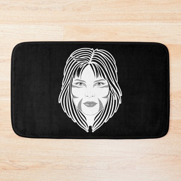 Item preview, Portrait of a pretty woman with face paint designed and sold by LEAVAEL.