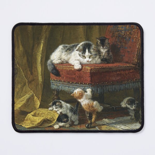 Item preview, Mothers Pride | Henriëtte Ronner-Knip | Cat Print designed and sold by CJET.