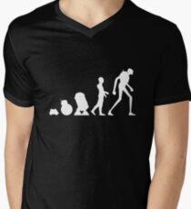 Droid Evolution Men's V-Neck T-Shirt