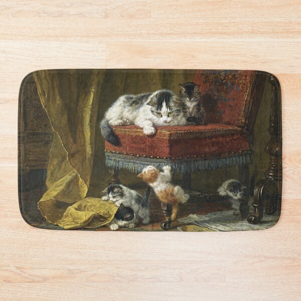 Item preview, Mothers Pride | Henriëtte Ronner-Knip | Cat Print designed and sold by CJET.