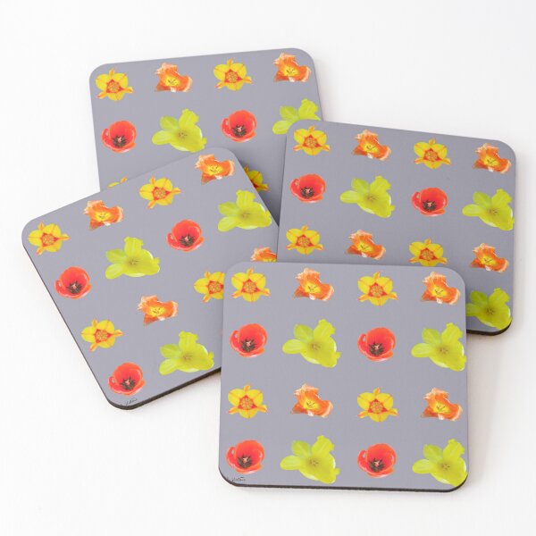 Item preview, Tulipes sur lilac grey designed and sold by AHELENE.