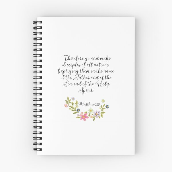 Item preview, Calligraphy Matthew 28:19 designed and sold by sweatshop22.