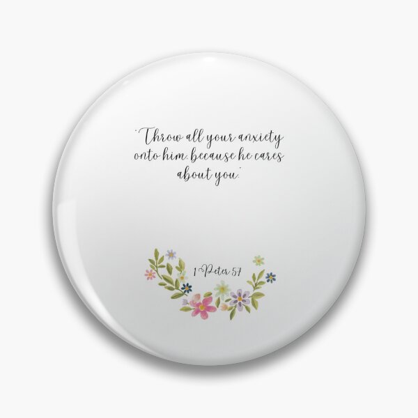 Item preview, Calligraphy 1 Peter 5:7 designed and sold by sweatshop22.