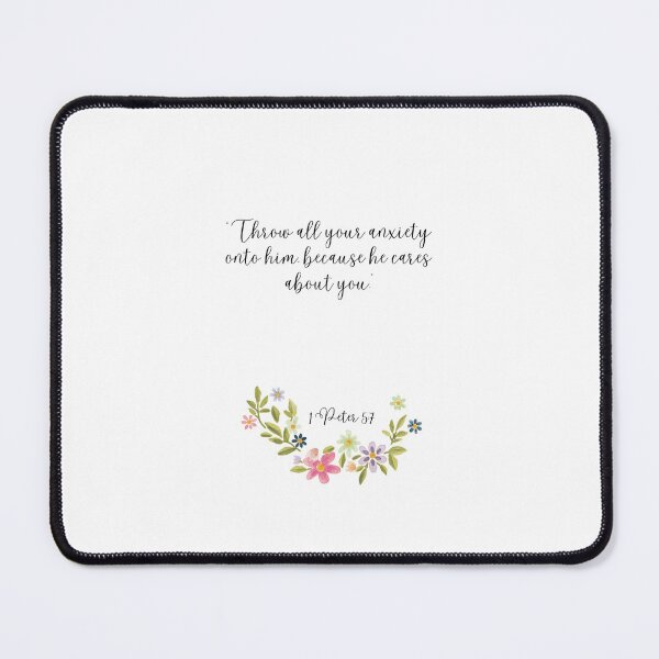 Item preview, Calligraphy 1 Peter 5:7 designed and sold by sweatshop22.