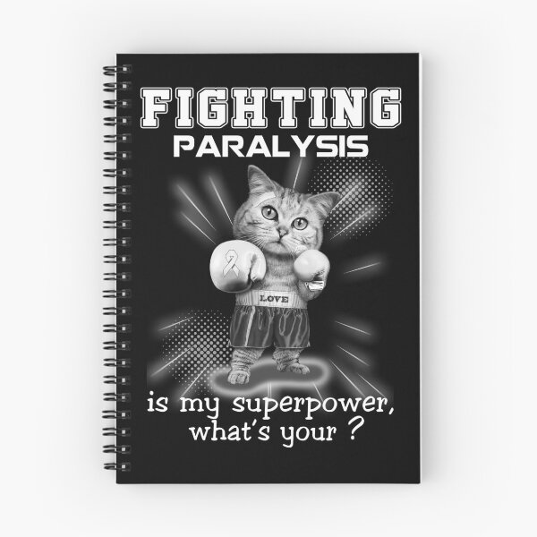 Item preview, Funny Cat Fighting Paralysis Is My Superpower What's Your designed and sold by Kohend.