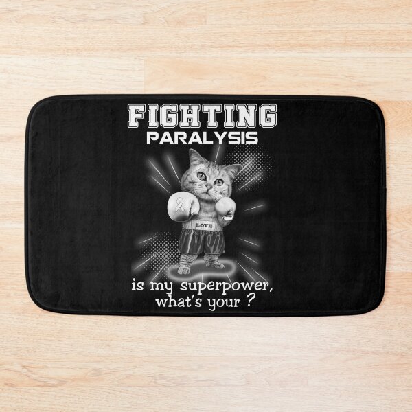 Item preview, Funny Cat Fighting Paralysis Is My Superpower What's Your designed and sold by Kohend.