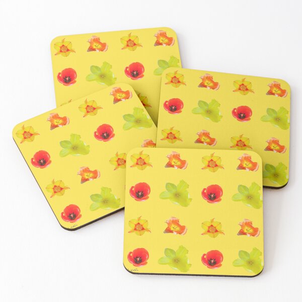 Item preview, Tulipes sur buttercup designed and sold by AHELENE.