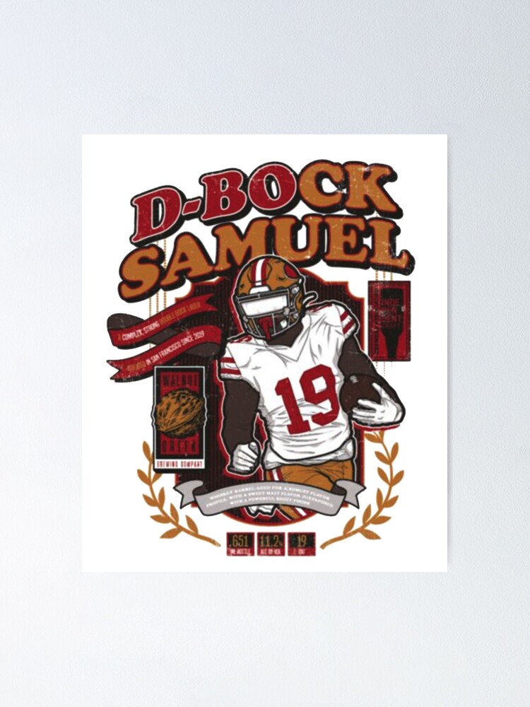 deebo samuel jersey ' Poster for Sale by ArchieMills2