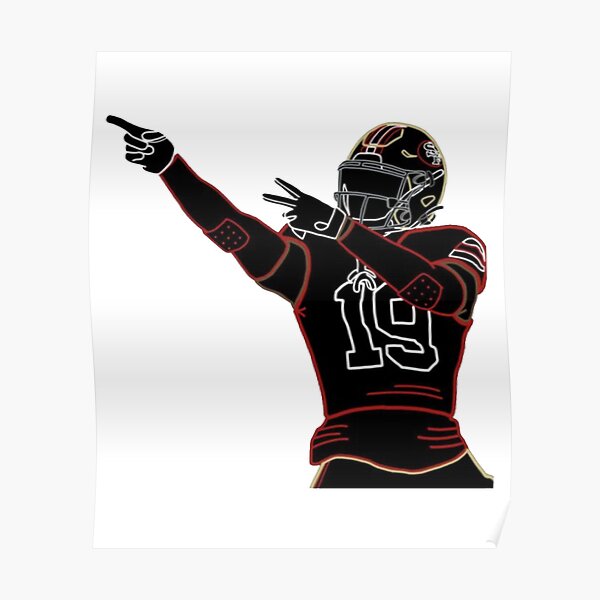 deebo samuel jersey  Poster for Sale by ArchieMills2