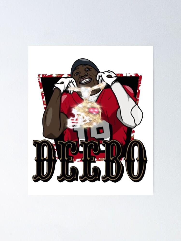 deebo samuel jersey  Poster for Sale by ArchieMills2