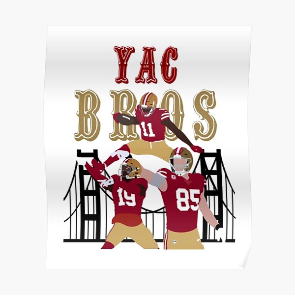 Yac Bros Gold Metal Pin