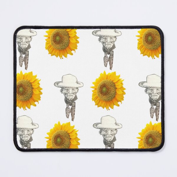 Item preview, Straw Hat and Sunflowers designed and sold by MiddleJourney.
