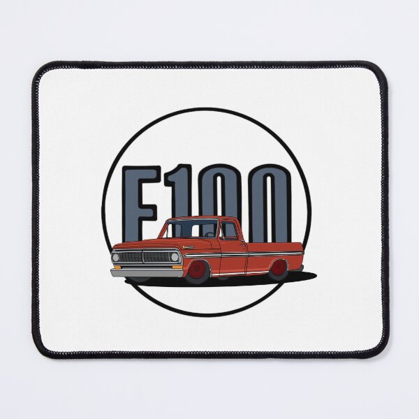 Item preview, Vintage Ford F-100 Ranger Lowered (red) designed and sold by RampRatGear.
