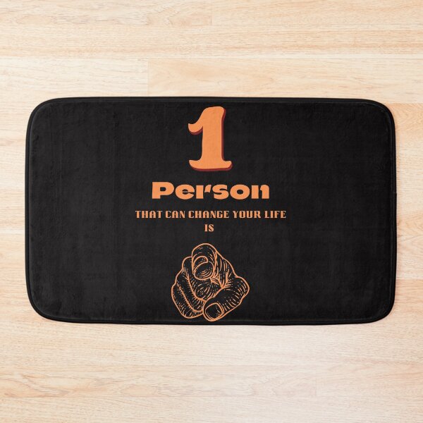 Item preview, 1 person that can change your life is you designed and sold by thecuterabbit.