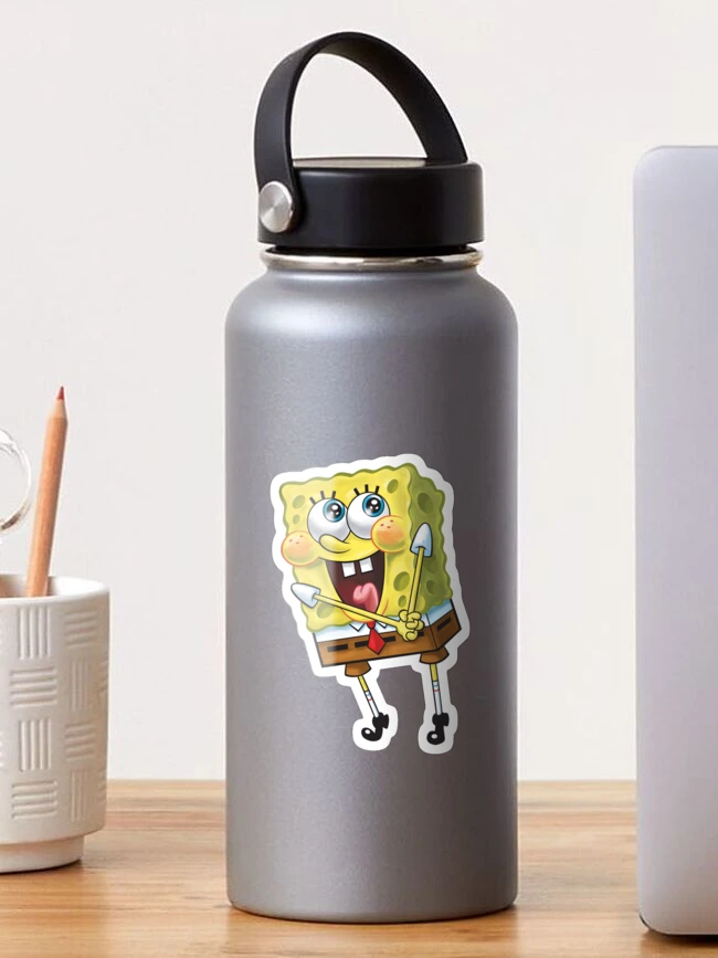 Official Spongebob Squarepants Aluminium Bottle Yellow Kids Back To Sc –  Simply All Sorts