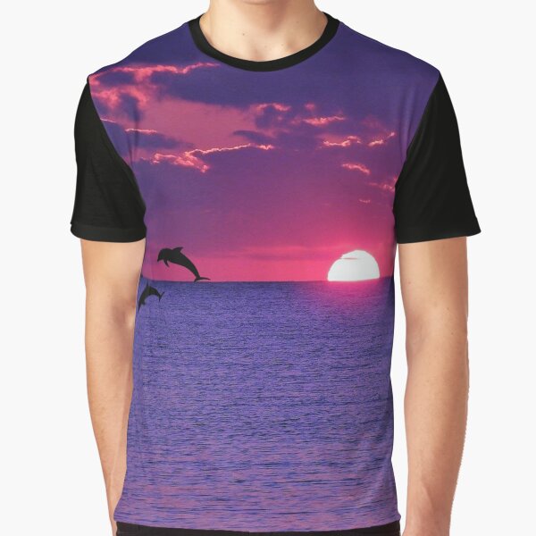 Item preview, Beautiful Beach Sunset- Pink and Purple Sky designed and sold by azitabella.