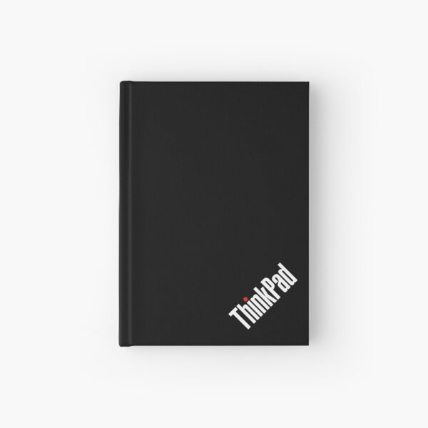 Thinkpad Logo weiß schräg Notizbuch