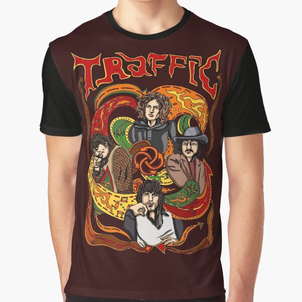 Traffic band, Steve Winwood Graphic T-Shirt