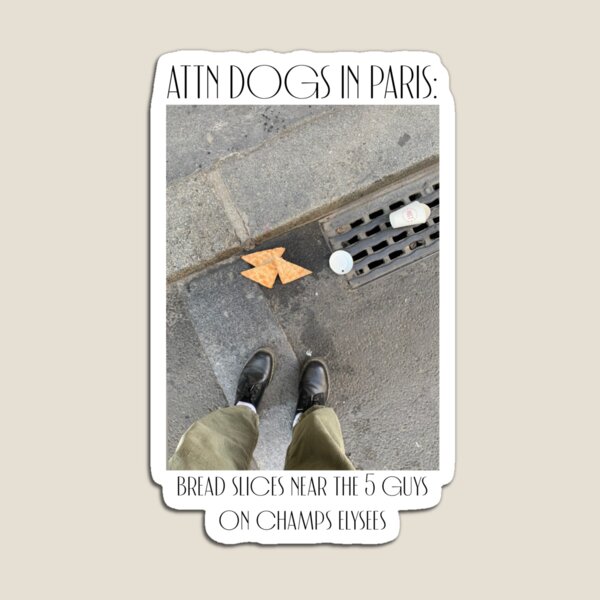 Item preview, dog bread in paris designed and sold by AlexisRB.