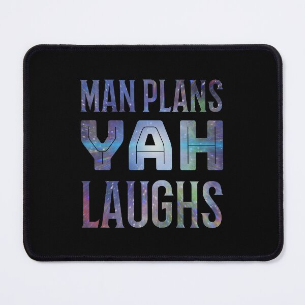 Item preview, Man Plans - God Laughs - Christian Verse designed and sold by Narrow-Path.