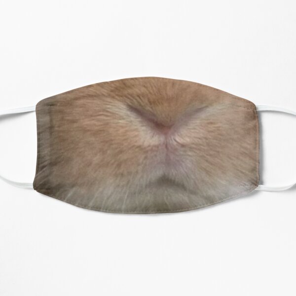 Bunny Mouth Mask Flat Mask
