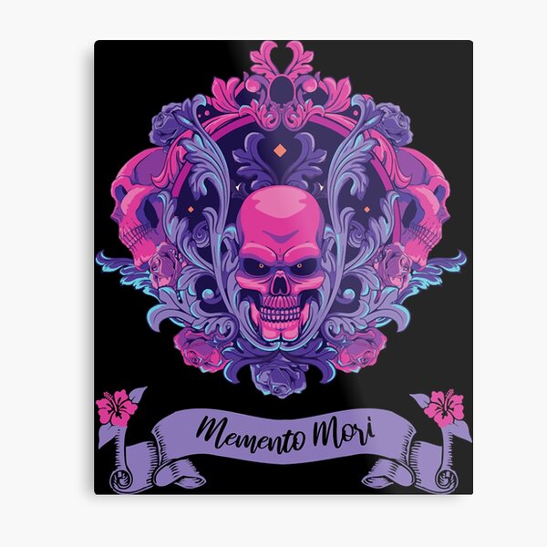 Artikel-Vorschau von Memento Mori Blumenschädel, designt und verkauft von LineaErnser117.