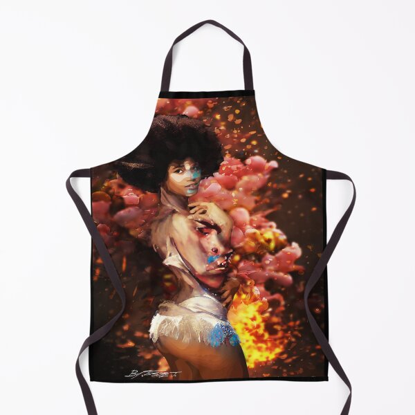 Item preview, Cherry Blossom Explosion (Afro Centric) AI Assisted Art designed and sold by chilltees4me.