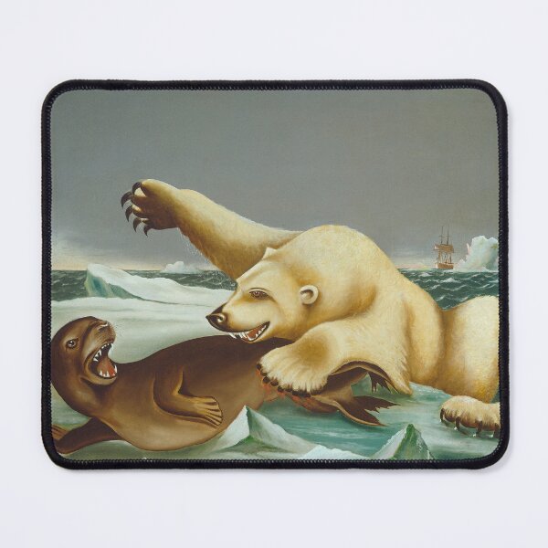 Item preview, Law of the Wild | Charles Raleigh | 1881 Nature Polar Bear Print designed and sold by CJET.