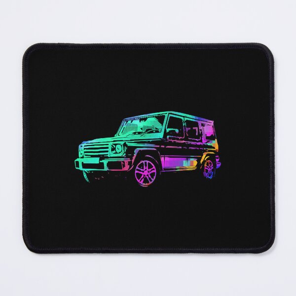 Item preview, G wagon pixeleted colorful abstract  designed and sold by MikeMorto32648.