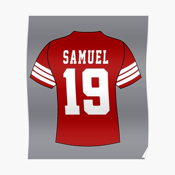 deebo samuel red throwback jersey