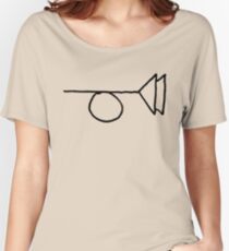 The Crying of Lot 49 - Trystero Muted Post Horn Women's Relaxed Fit T-Shirt