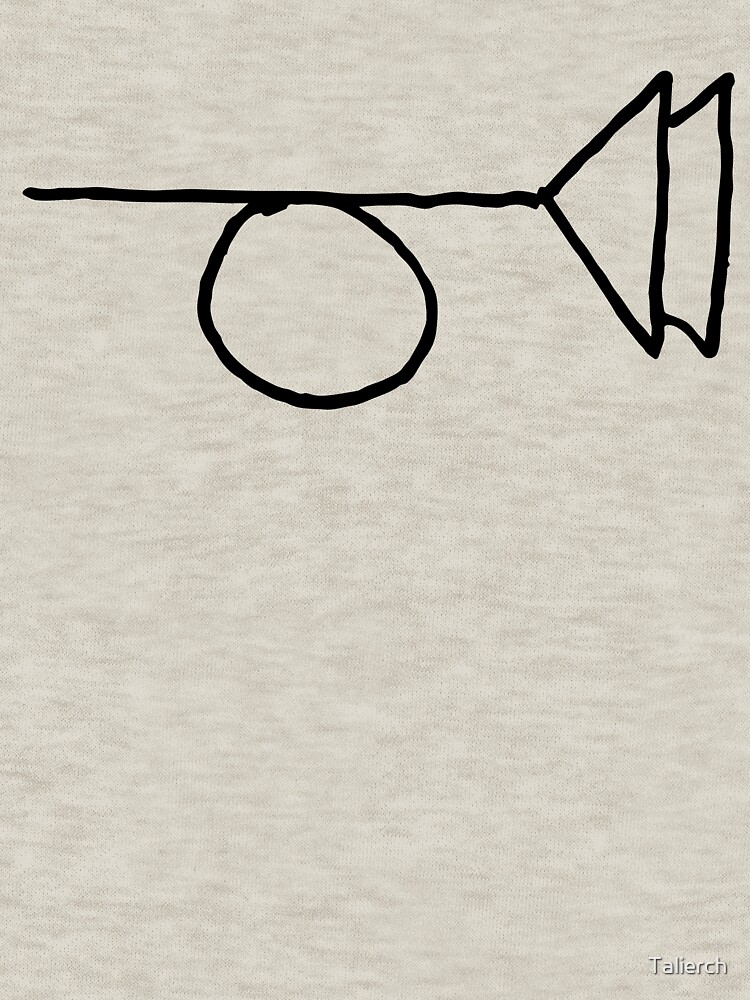 Thumbnail 7 of 7, Classic T-Shirt, The Crying of Lot 49 - Trystero Muted Post Horn designed and sold by Talierch.