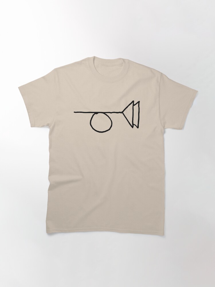 "The Crying of Lot 49 Trystero Muted Post Horn" Tshirt by Talierch Redbubble