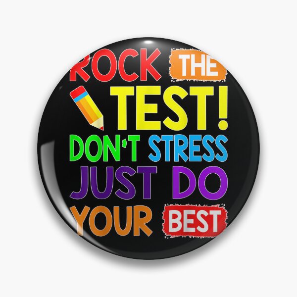 Item preview, Rock The Test Just Do Your Best Funny Teacher Testing Day designed and sold by ElizabethxJime.