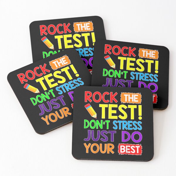 Item preview, Rock The Test Just Do Your Best Funny Teacher Testing Day designed and sold by ElizabethxJime.