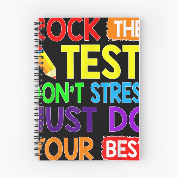 Item preview, Rock The Test Just Do Your Best Funny Teacher Testing Day designed and sold by ElizabethxJime.