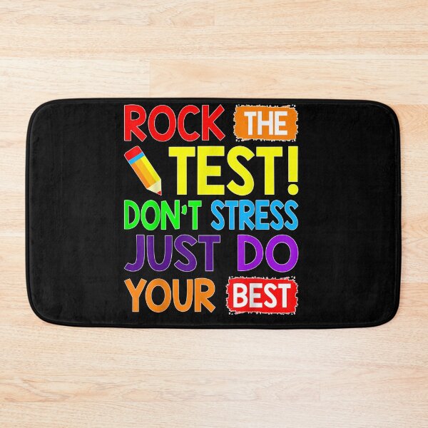 Item preview, Rock The Test Just Do Your Best Funny Teacher Testing Day designed and sold by ElizabethxJime.