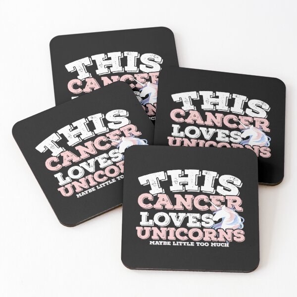Item preview, Horoscope Zodiac Sign Cancer Loves Unicorns designed and sold by TheCrazyBear.