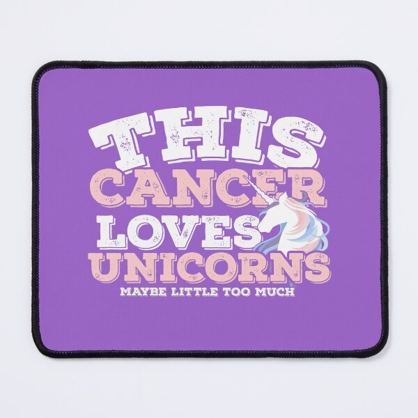 Item preview, Horoscope Zodiac Sign Cancer Loves Unicorns designed and sold by TheCrazyBear.