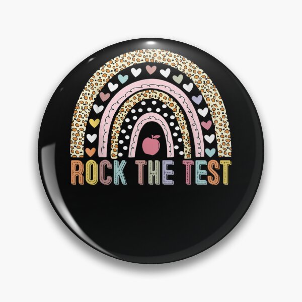 Item preview, Rock The Test Teacher Test Day Testing Day Rainbow Teacher designed and sold by ElizabethxJime.