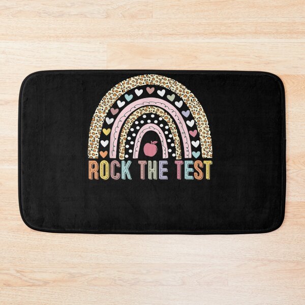 Item preview, Rock The Test Teacher Test Day Testing Day Rainbow Teacher designed and sold by ElizabethxJime.