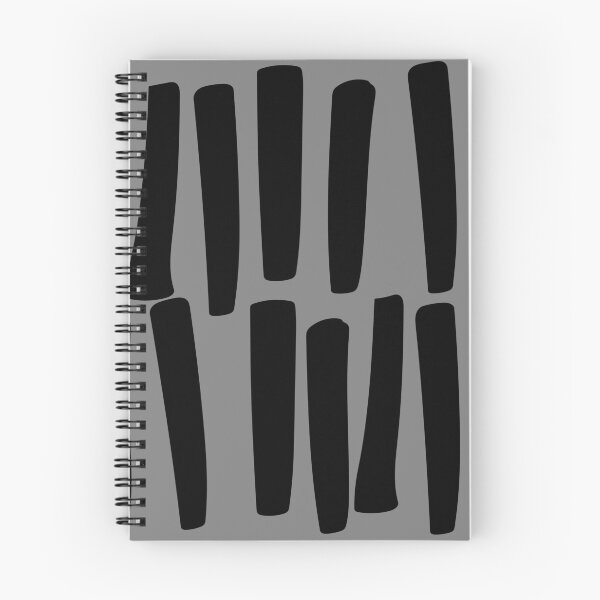 Item preview, Wonky lines - Black on Gray designed and sold by Karen Anne Isaksen Glick.