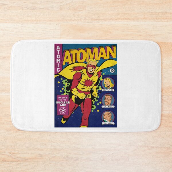 Item preview, Atoman (1946 — alternative comic book cover) designed and sold by BLVDdesign.