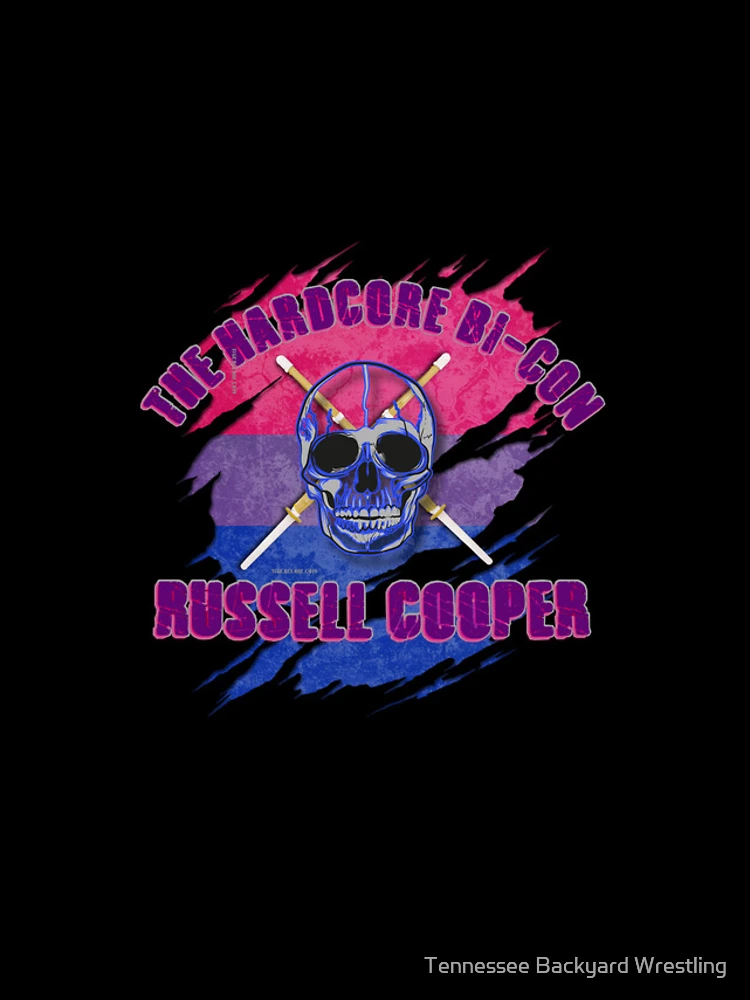 Thumbnail 4 of 4, iPhone Case, The Hardcore Bi-Con Russell Cooper TBW Merchandise designed and sold by Tennessee Backyard Wrestling.