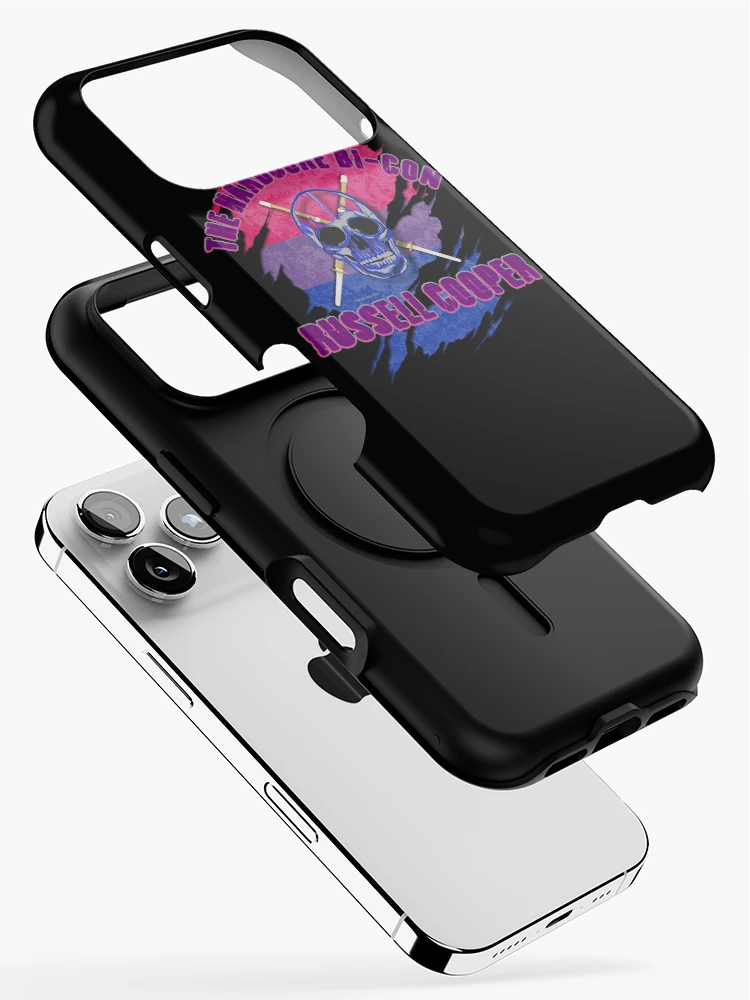 Thumbnail 2 of 4, iPhone Case, The Hardcore Bi-Con Russell Cooper TBW Merchandise designed and sold by Tennessee Backyard Wrestling.